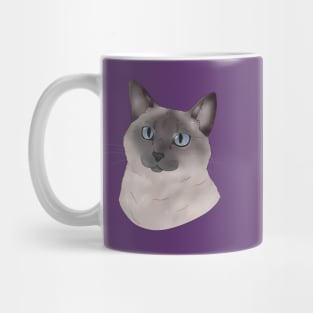 Martini Siamese Cat Mug